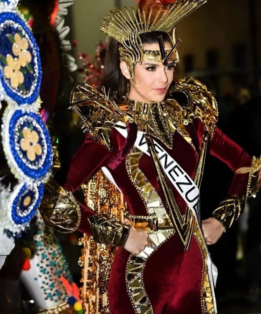 Amanda Dudamel mostró su traje típico para Miss Universo – Diario El Tiempo