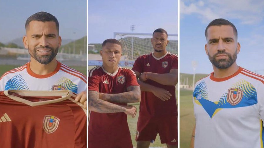 La FVF presentó la nueva camisa de la Vinotinto Diario El Tiempo