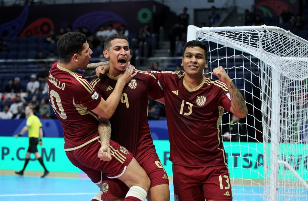 Vinotinto de Futsal alcanza su mejor posición en el Ranking Fifa